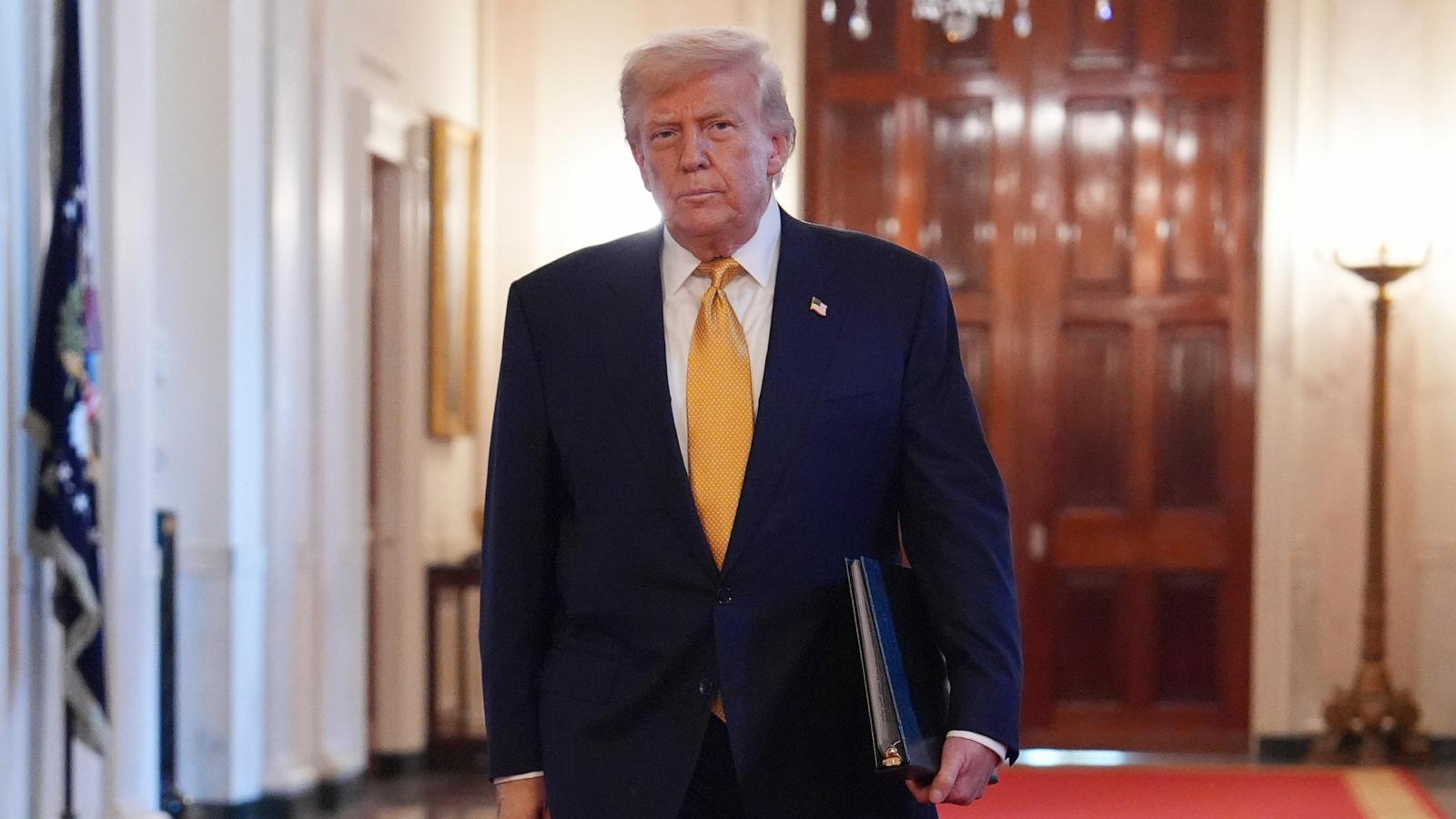 Trump tries to blame others as tensions rise around handling of Epstein case