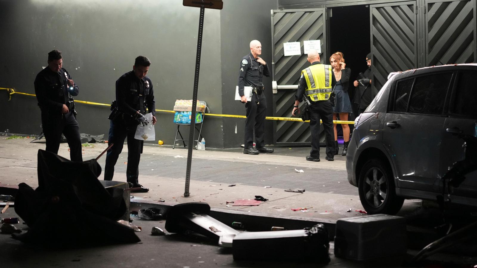 Suspect in Los Angeles car-ramming incident has a criminal history and was on parole, police say