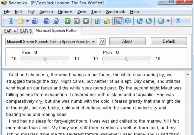 Balabolka is a free text-to-speech tool for Windows