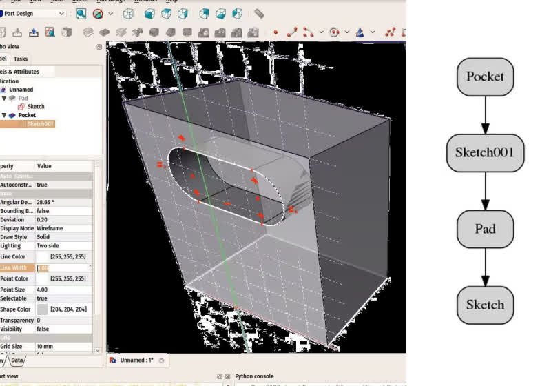FreeCAD offers free pro-grade 3D modeling for engineers and designers