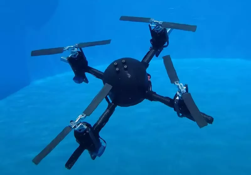 Danish students just built a drone that can fly and swim