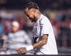 Tearful Neymar ‘ashamed’ as heaviest defeat ends in sacking of Santos coach