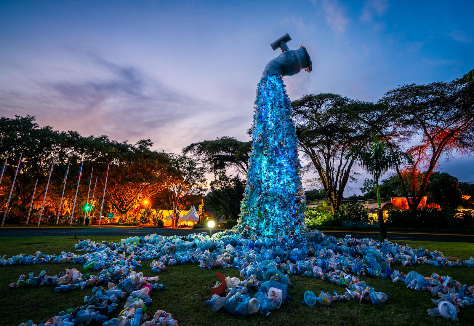 The art of a plastics treaty: How sculptures, collages, and poetry have influenced global talks