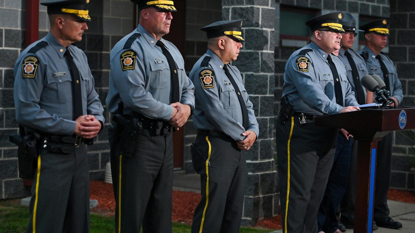 Wounded Pennsylvania troopers recovering after chaotic shooting that left gunman, neighbor dead