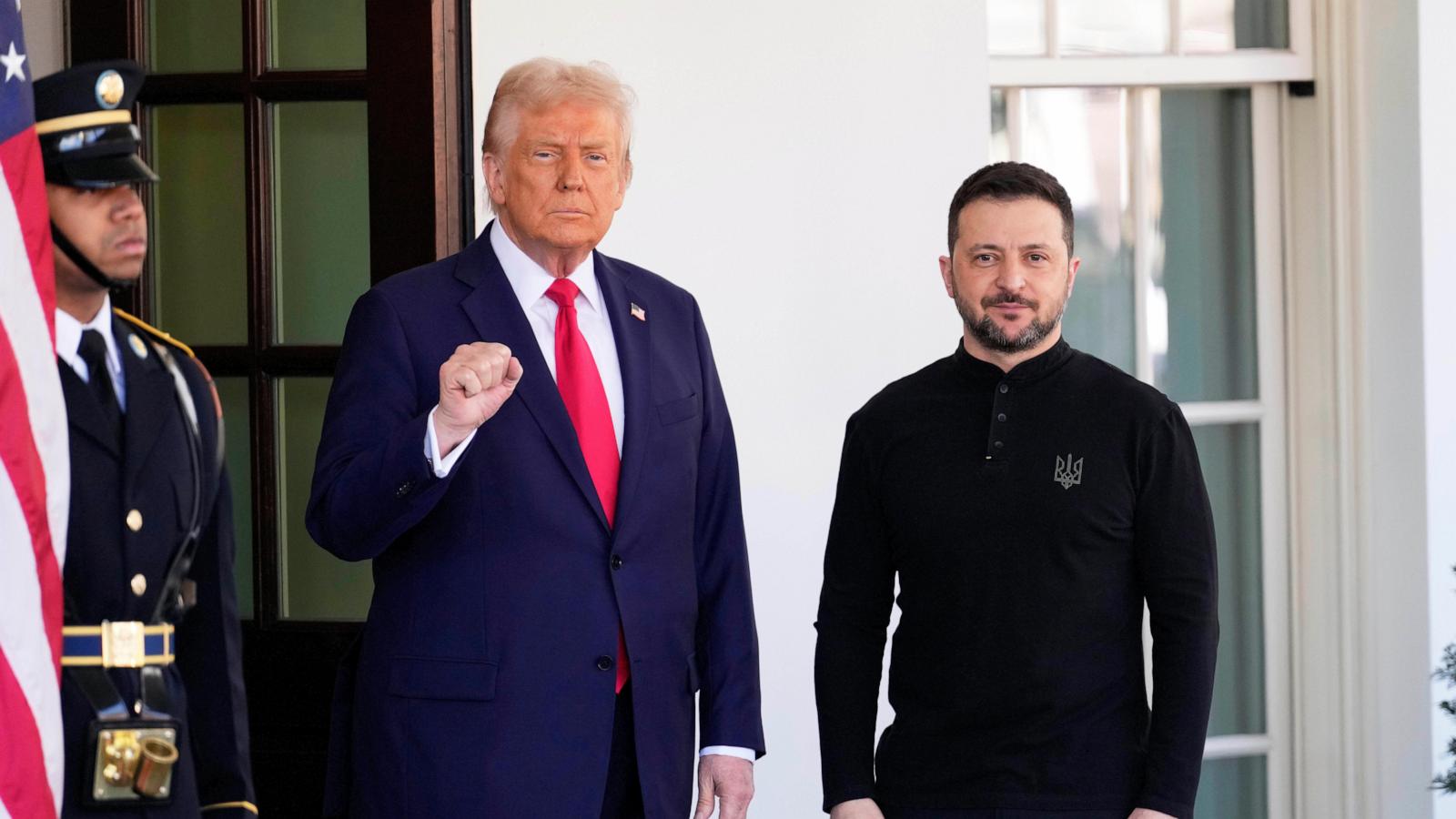Zelenskyy brings Europe's top leaders with him to meet Trump on ending Russia's war