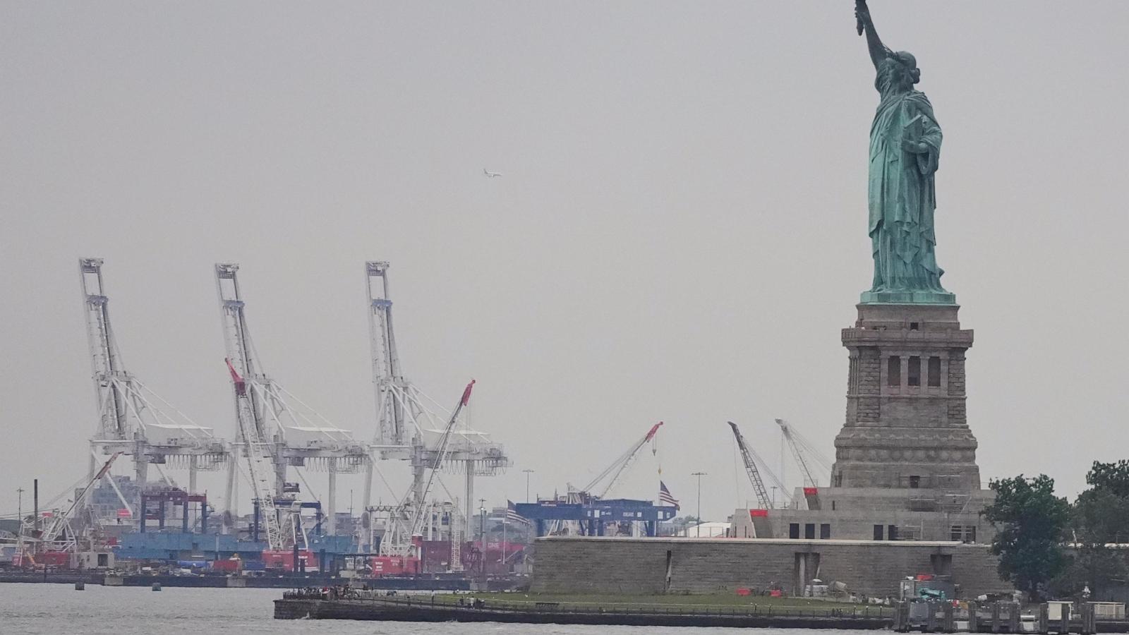 Trump's broad tariffs go into effect, just as economic pain is surfacing