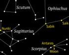 Starwatch: find a clear southern horizon to view moon’s Antares conjunction