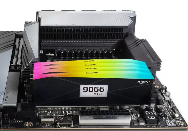 OLED display brings new twist to DDR5 memory kits, because why not