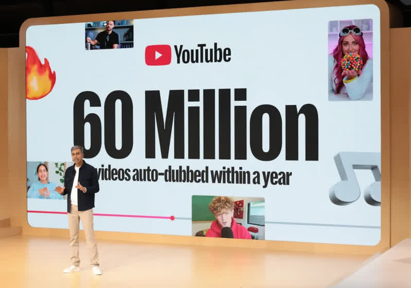 YouTube introduces AI lip-syncing to auto-dubbed videos