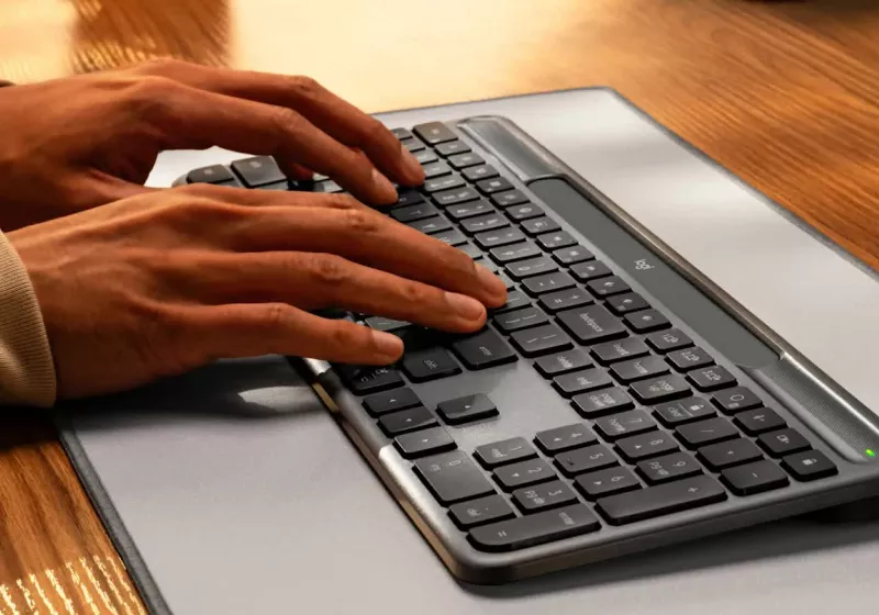 Logitech K980 Signature Slim Solar+ keyboard can run on indoor light – no sun required