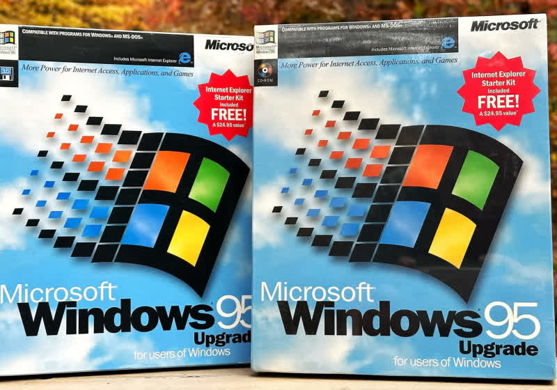 Windows 95 developers didn't have enough time to give the OS its own setup program