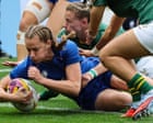 Women’s Rugby World Cup roundup: France blitz South Africa to set up Ireland quarter-final