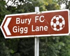 The wrong Bury: footballer takes 200-mile diversion after mixing up towns