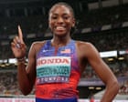 Melissa Jefferson-Wooden surges to gold and place among fastest women