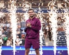 Carlos Alcaraz powers past Jannik Sinner in four sets to win US Open