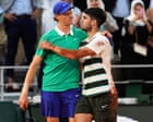 Alcaraz and Sinner in world of their own as US Open final completes slam trilogy