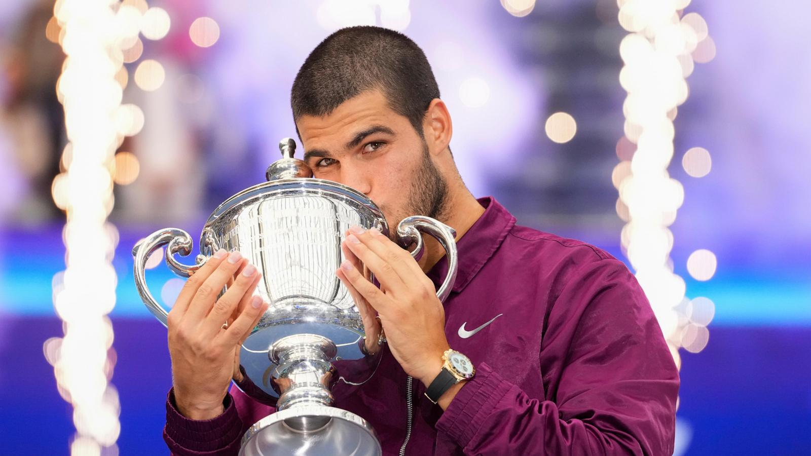 Carlos Alcaraz beats rival Jannik Sinner at the U.S. Open for a 6th Slam title and the No. 1 ranking