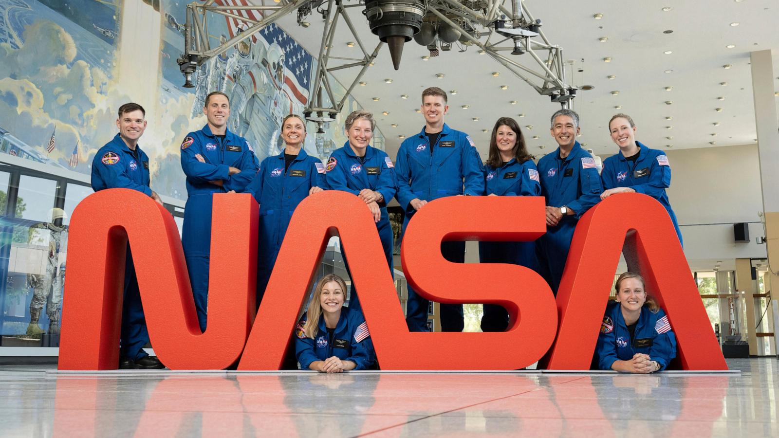 NASA introduces its newest astronauts: 10 chosen from more than 8,000 applicants