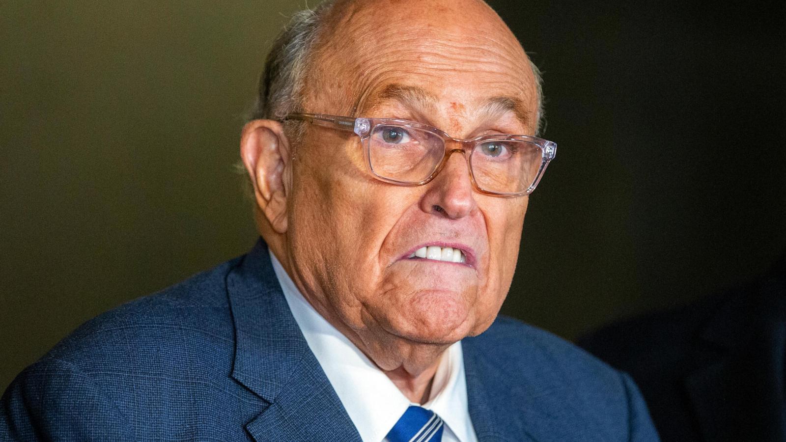 Rudy Giuliani injured in New Hampshire car crash, his spokesperson says