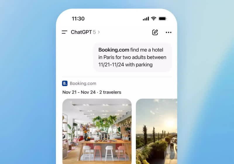 ChatGPT now lets you use apps like Expedia, Spotify, and Zillow directly in chat
