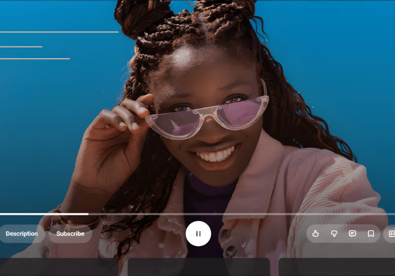 YouTube modernizes video player with new layout, functionality and, wait for it, "liquid glass"