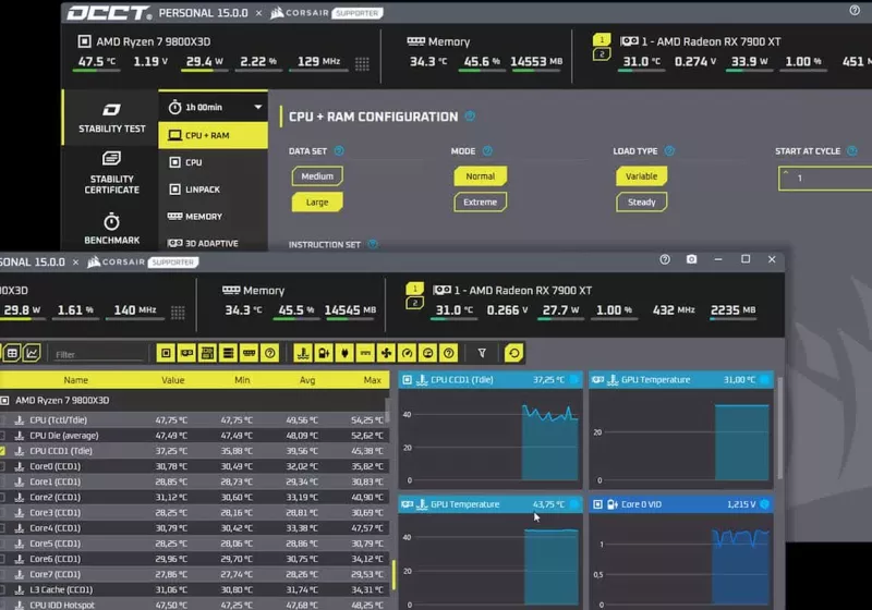 OCCT 15 launches with storage benchmark, smarter GPU tests, and coil-whine detection