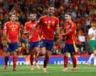 Merino double sparks Spain’s run of goals in domination of Bulgaria