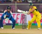 Australia chase down record score to defeat India in Women’s Cricket World Cup epic