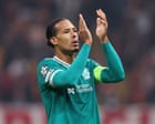 ‘Don’t panic’: Van Dijk’s message to Liverpool fans after second defeat in four days