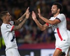 Paris Saint-Germain stun Barcelona with late Gonçalo Ramos winner