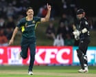 New Zealand v Australia: men’s first T20 international cricket – live