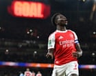 Arsenal’s winning run goes on as Nwaneri and Saka boot Brighton from Carabao Cup