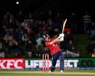 New Zealand v England: second men’s T20 international – live