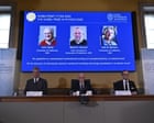 Nobel prize in physics awarded to three scientists for work on quantum mechanics