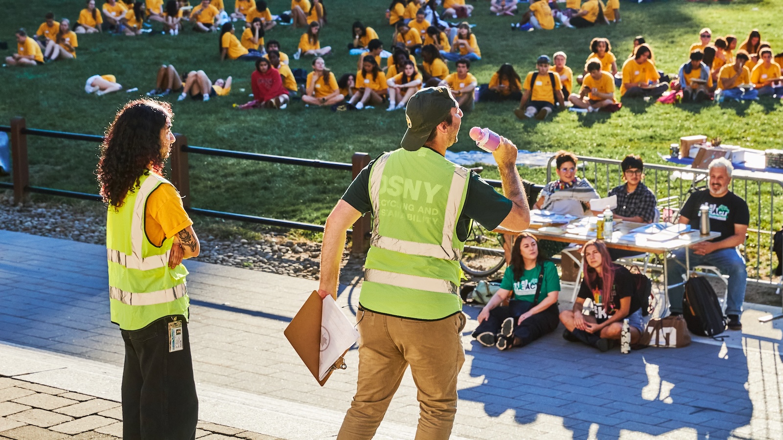 An absurdist theater artist prepares New Yorkers for climate disasters