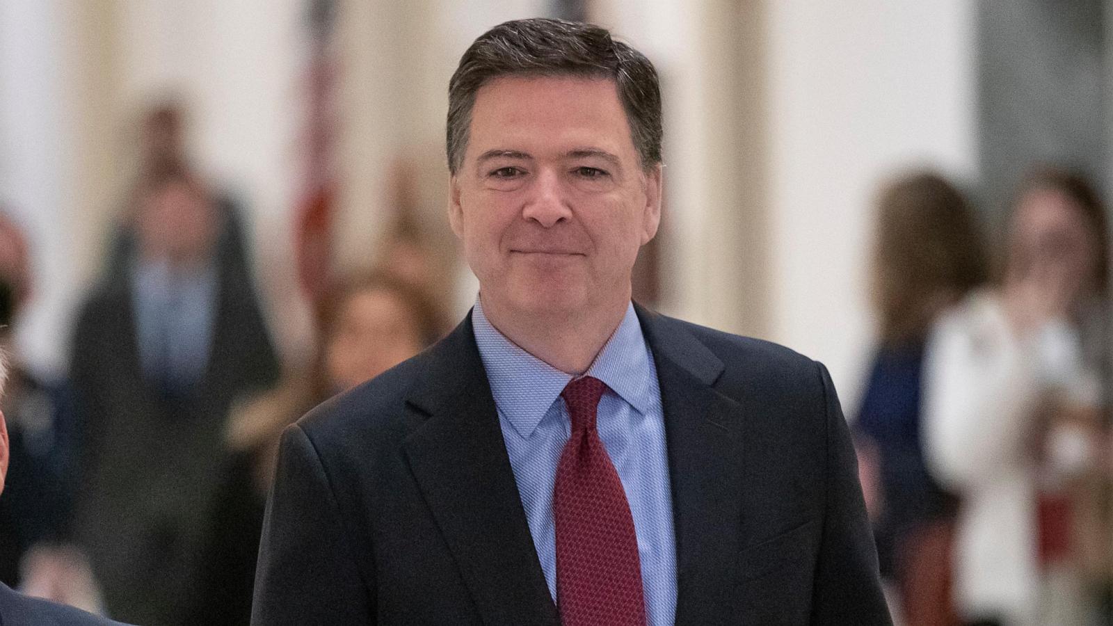 Comey to make first court appearance in Justice Department case accusing him of lying to Congress