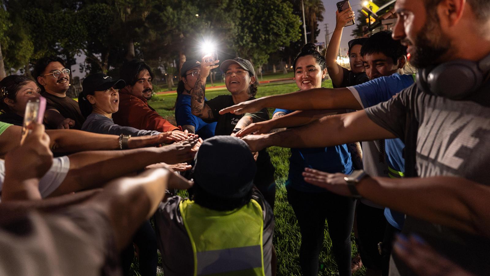LA running club monitors for immigration agents