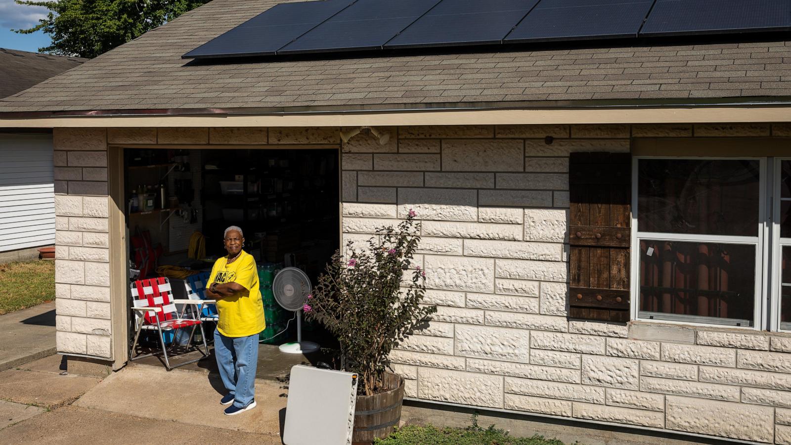 Lacking community resilience centers, Houston neighbors opt for solar-powered 'hub homes'