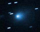 Nasa releases close-up pictures of comet flying by from another star system