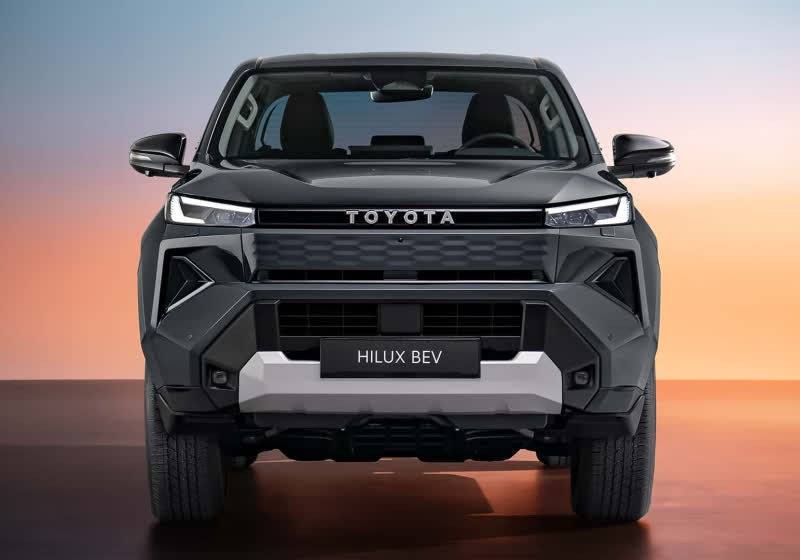 Toyota's iconic Hilux goes electric for the first time