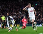 Van de Ven stunner inspires 10-man Spurs to emphatic win over Copenhagen