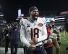 Chicago Bears run riot over reeling Eagles on Black Friday for fifth straight