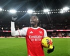Arsenal’s Eberechi Eze finds own plane just above ground level to sink Spurs | Barney Ronay