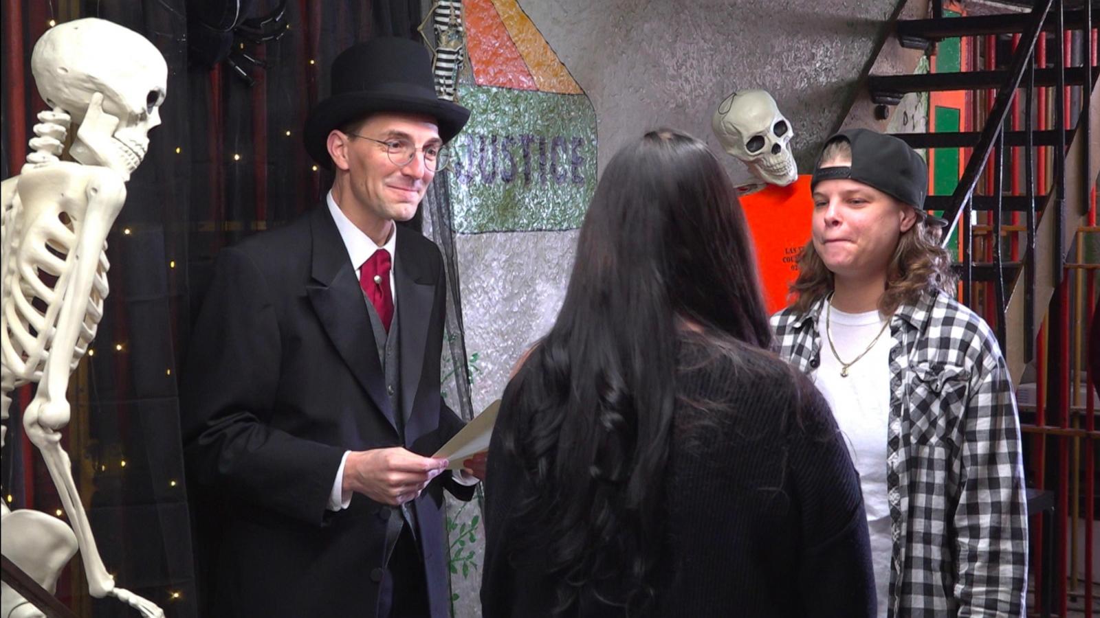 Former jail building draws couples for Halloween weddings in Ohio