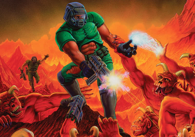 Doom can now run as your Windows screen saver