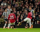 Patrick Dorgu volley powers Manchester United into fifth as Newcastle misfire