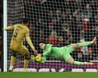Arrizabalaga is Arsenal’s shootout hero at expense of Lacroix and Crystal Palace