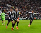 Lewis Miley heads dramatic late winner as holders Newcastle edge Fulham