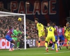Archie Gray heads Spurs to victory at Crystal Palace to ease pressure on Frank