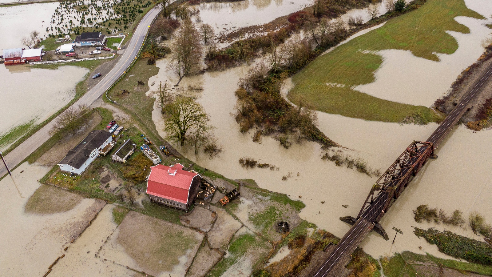 Climate change primed Washington state for historic flooding